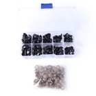 Пластиковые безопасные треугольные куклы с носом, плюшевые игрушки, изготовление мягких животных сделай сам, 100 шт.