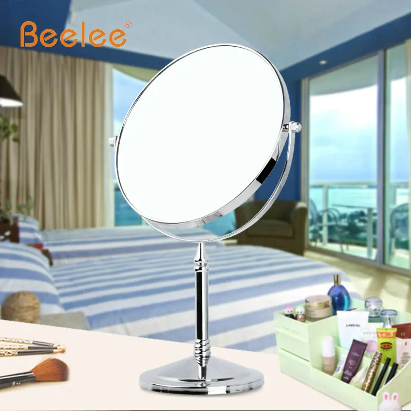 Beelee косметическое зеркало двустороннее настольное 6/8 дюймов 3x 5x 7x 10x