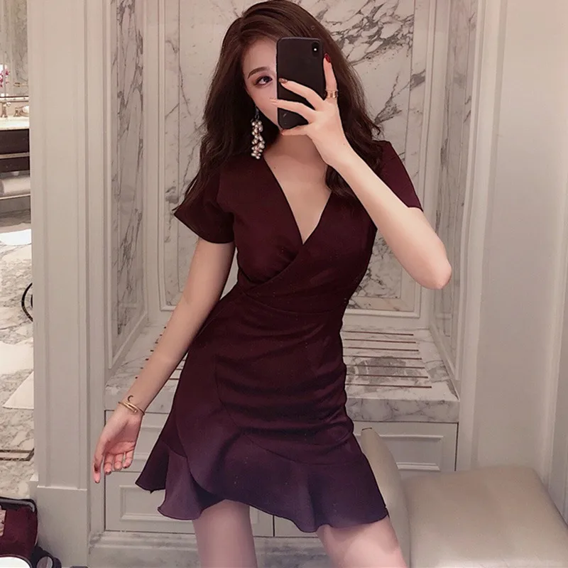 Стильная женская юбка с V образным вырезом|Женские платья| |