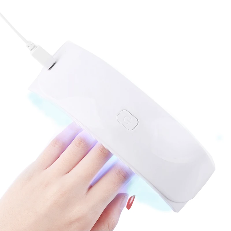 SUNmini 12 Вт УФ светодиодная лампа для сушки ногтей гель отверждение Гель лак