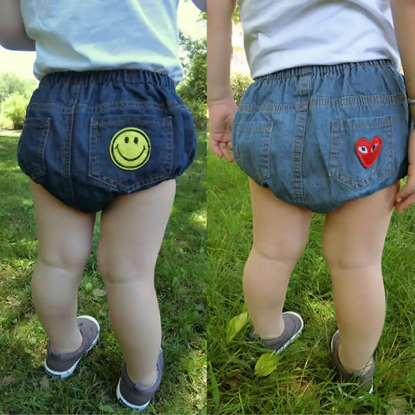 Детские джинсовые брюки Bunny детские шаровары шорты для мальчиков и девочек - Фото №1