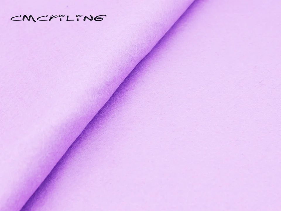 CMCYILING 6 шт./лот, 45*55 см лоскутное мягкий фетр ткань для вышивки DIY материал для изготовления кукол 1,2 мм толщина полиэстер ткань