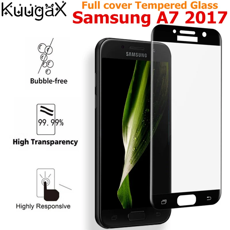 Защитная пленка для экрана закаленное стекло samsung A7 2017 9H 5 7 дюймов A720 A720F/DS