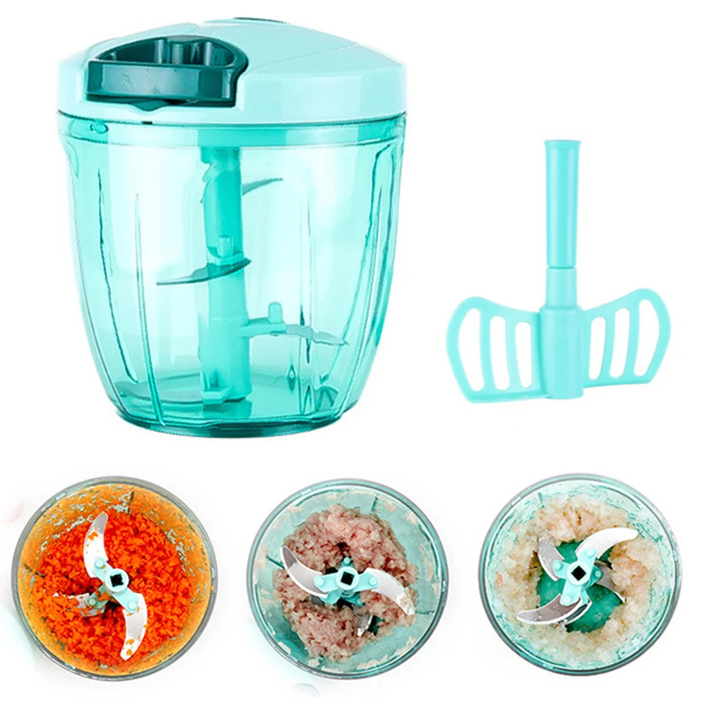 900ML Vegetable Onion Garlic Food Quick Chopper Cutter Slicer Peeler Dicer | Дом и сад