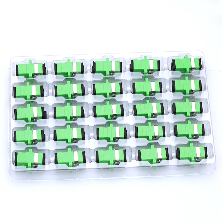 Бесплатная доставка 10 шт. SC/APC адаптер волоконно оптический соединитель SC