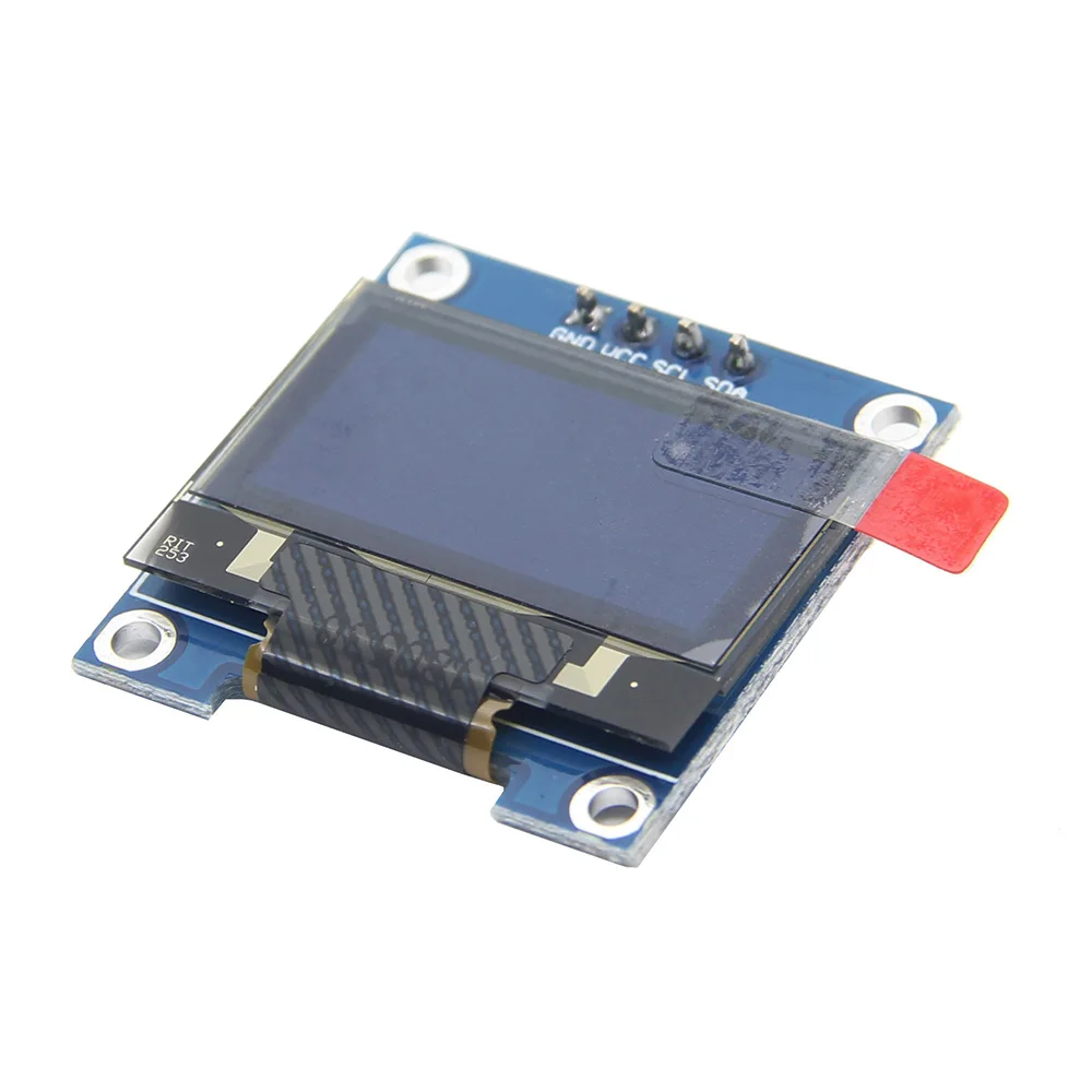 OLED экран Raspberry Pi 3 B + 0 96 дюйма 128*64 с IIC I2C для Arduino / SMT32 C51|Аксессуары демонстрационных