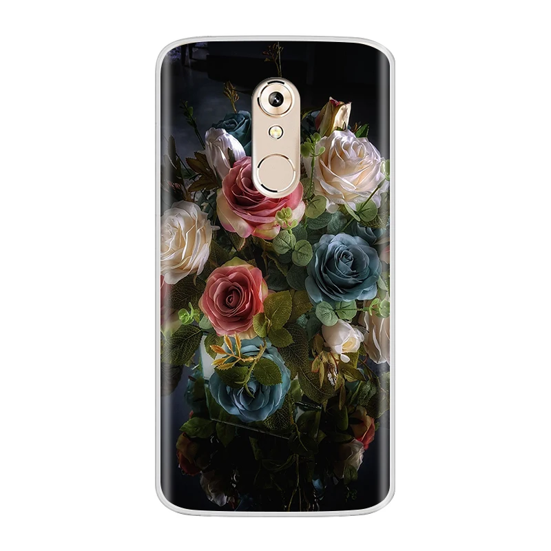 Для Zte Axon 7 Mini чехол 5,2 дюймов Мягкий Силиконовый ТПУ модный окрашенный чехол для телефона Zte Axon 7 Mini - Цвет: No.24