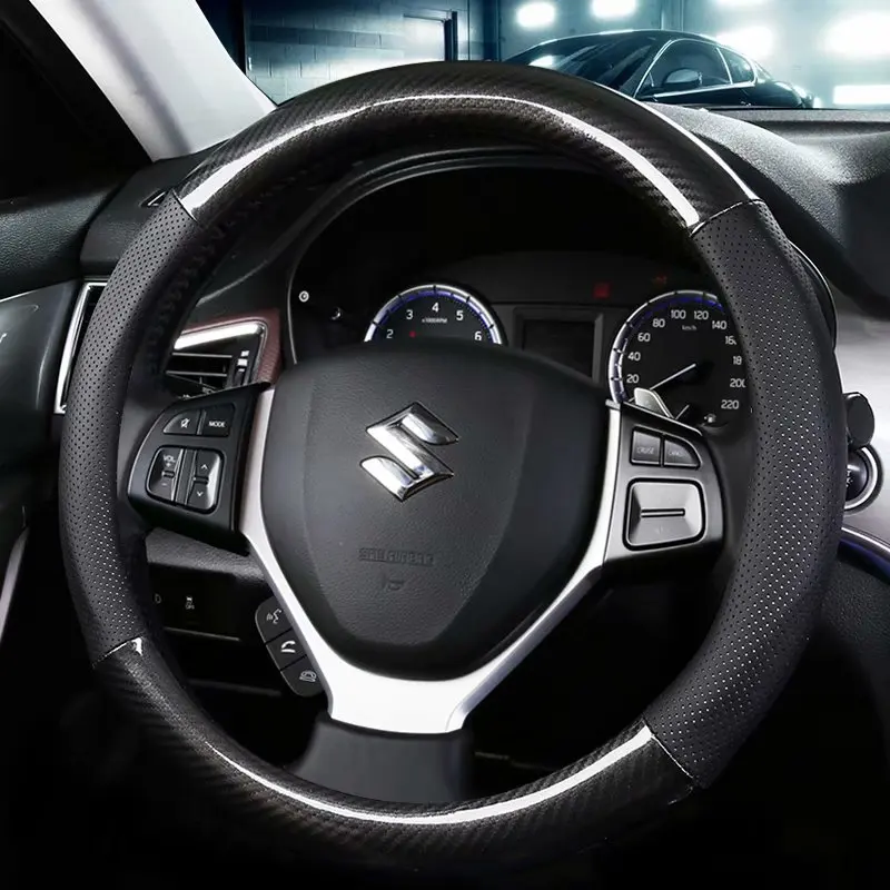 Крышка рулевого колеса автомобиля 37 38 см 1" для Suzuki Alivio/Ciaz Alto Baleno Celerio Dzire Spacia Swift Wagon R Ignis Jimny SX4 Ciaz
