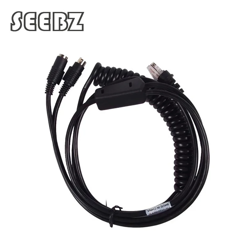 3M PS2 клавиатура Клин к RJ45 кабель для Honeywell Metrologic MS7120 MS6520 MS7220 MS9540 MS9520 сканер штрих