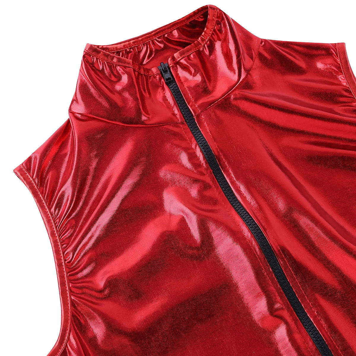 Сексуальный женский цельный купальник из искусственной кожи латексный