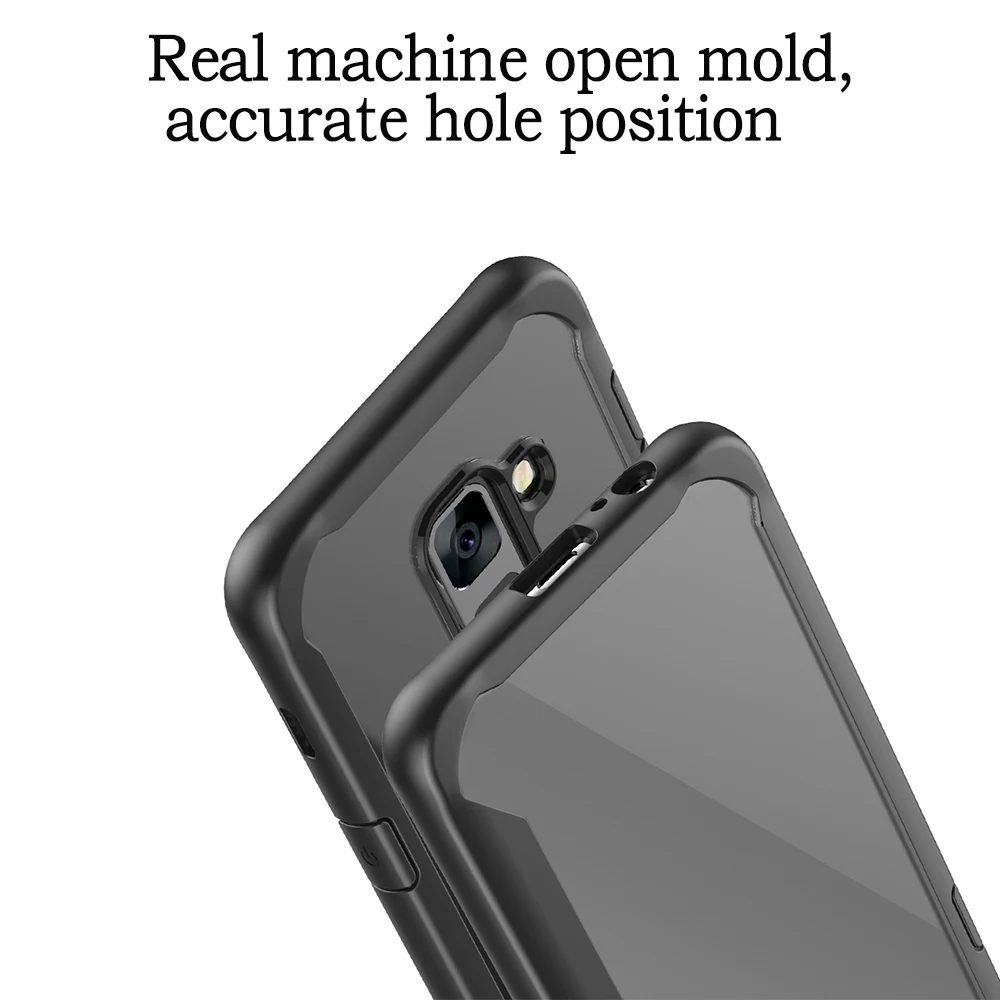 For Samsung A6 2018 Coque Galaxy Plus Transparent Shockproof Cover Case |