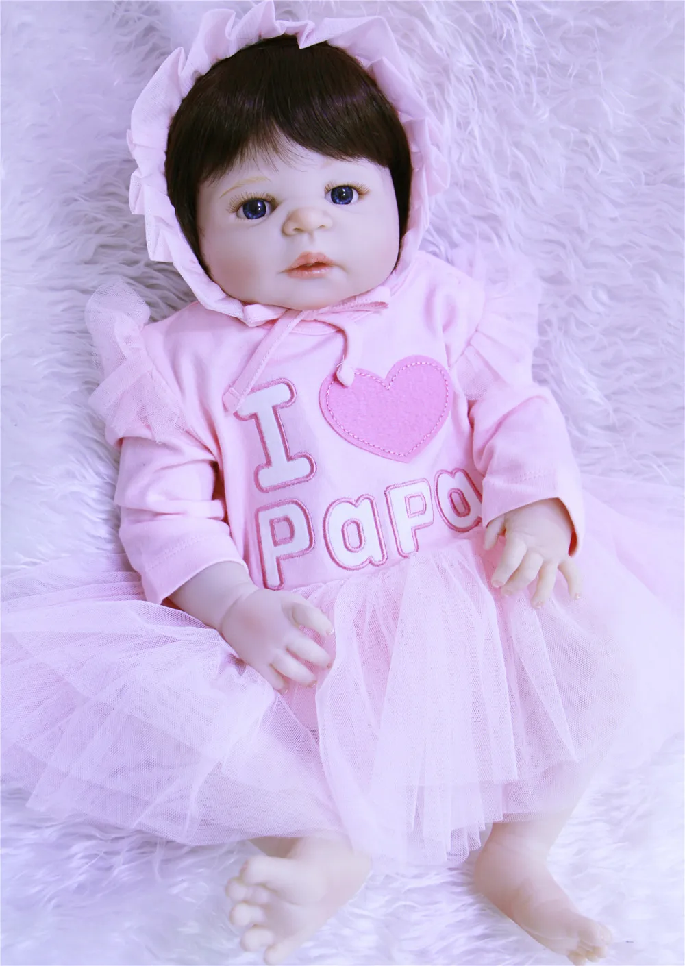 Кукла реборн полностью силиконовая 23 дюйма для детей|reborn baby doll toy|baby toydoll toys |
