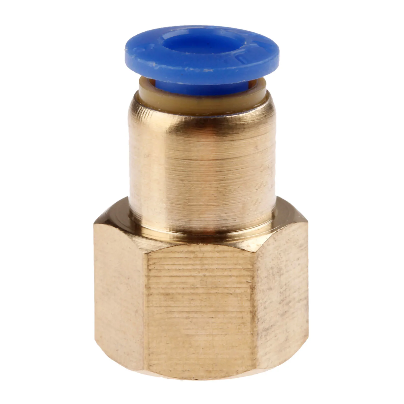 PCF6mm x02 M5'' 1/8 ''1/4'' 3/8 ''1/2'' внутренняя резьба OD 4 6 8 10 12 мм Пневматический соединитель прямой нажимной фитинг для соединения воздушных труб - Цвет: PCF6mm x02
