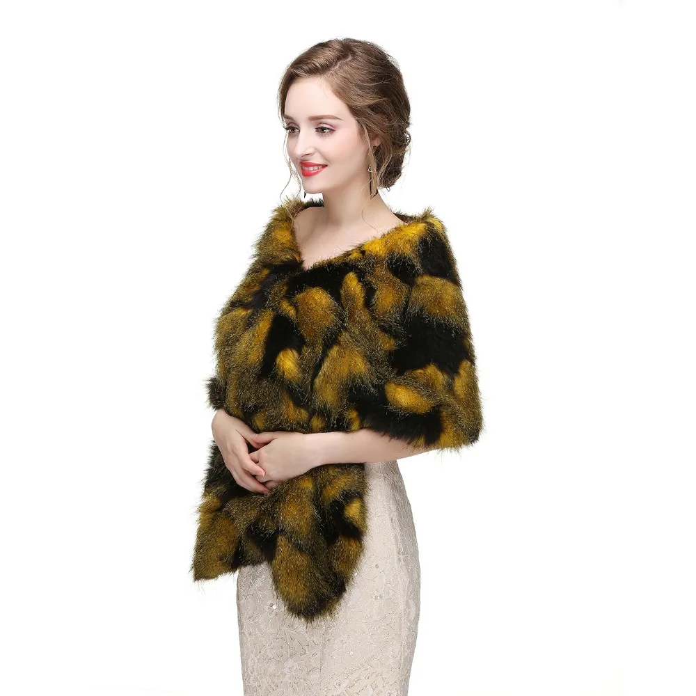 Женское свадебное пальто Forevergracedress элегантное мягкое болеро из искусственного