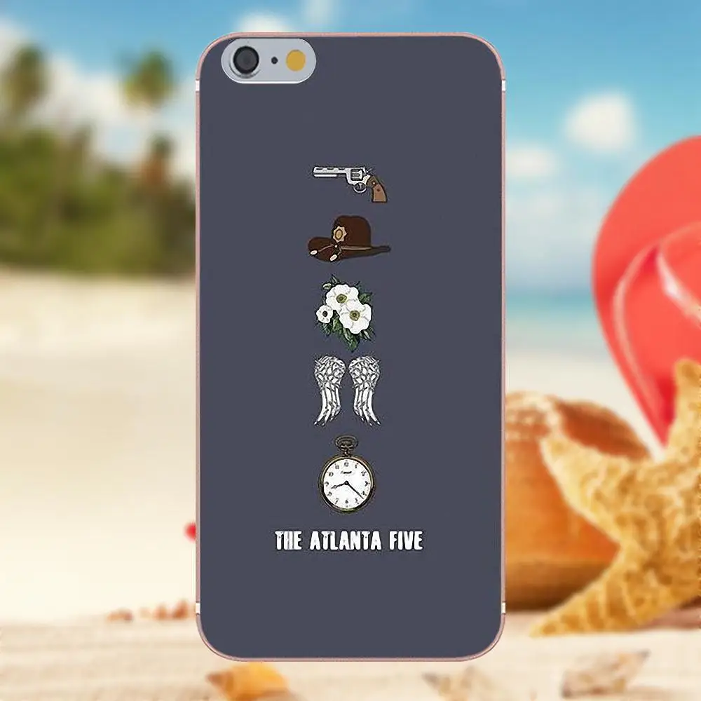 The Walking Dead Rick Grimes Популярный чехол для iPhone 4S 5S 5C SE 6S 7 8 Plus X Galaxy Note 5 6 S9+ Grand Core Prime Alpha on.