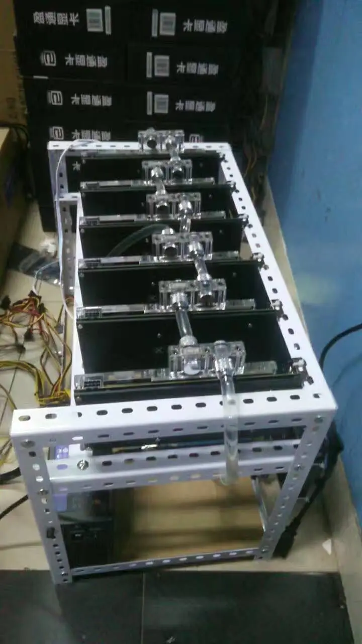 Наборы водяного охлаждения с мягкой трубкой 6 шт. GPU Блок буровая установка насос