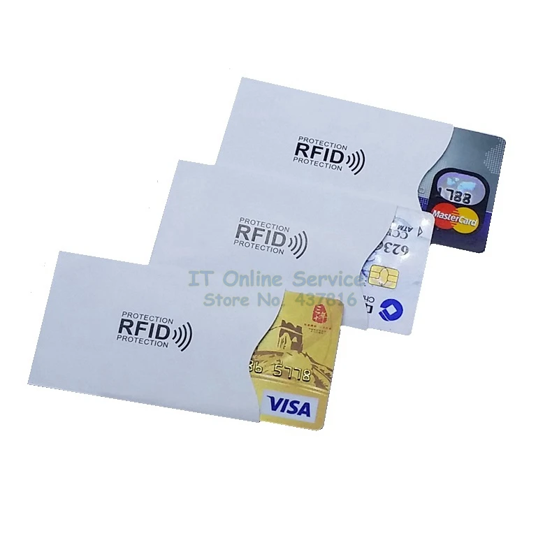 Защитная оболочка для карт IC 2 шт./лот экранированная RFID-карта защитная карта NFC