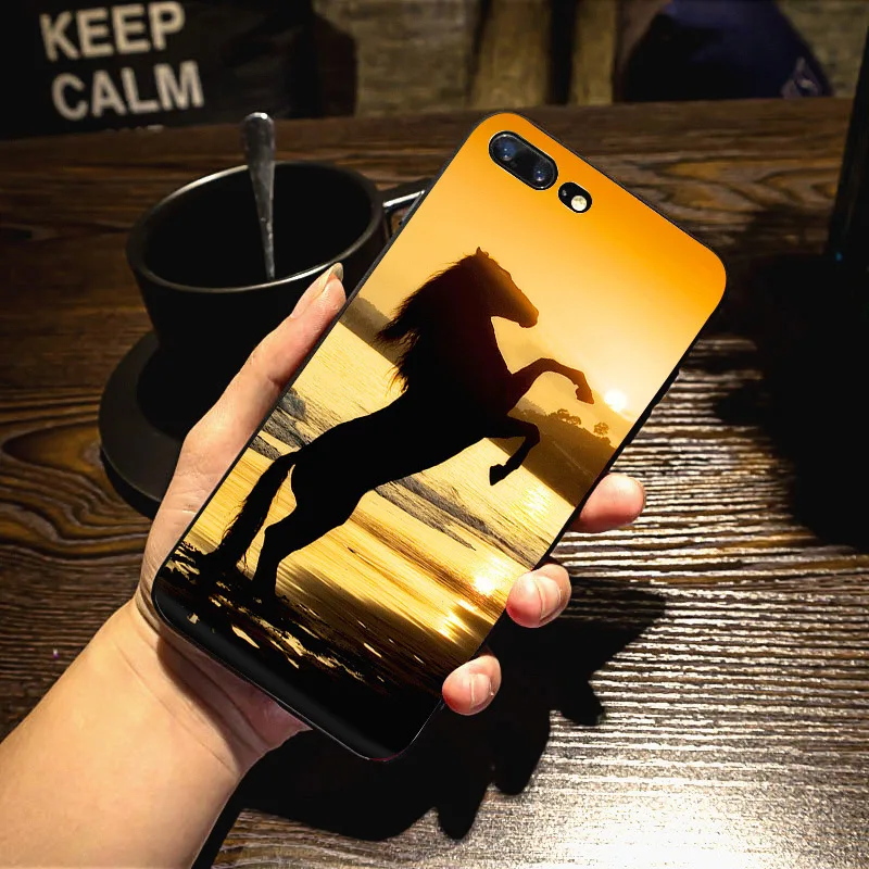 MaiYaCa runing horse хит продаж Модный чехол для телефона iPhone 8 7 6 6S Plus X xr xs max 10 5 5S SE 5C Чехол |