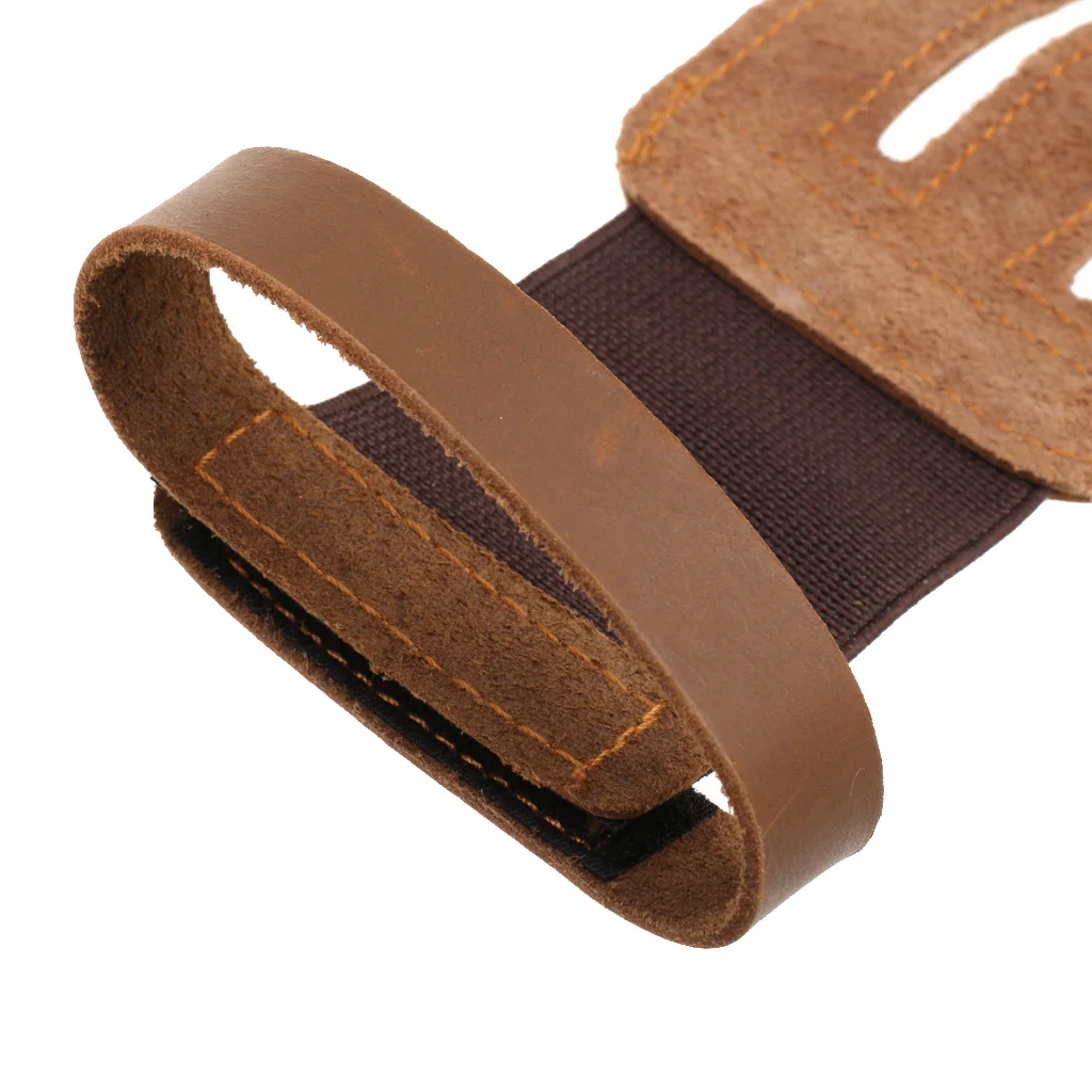 Искусственная коровья кожа для стрельбы из лука 3 защита пальцев Защитная