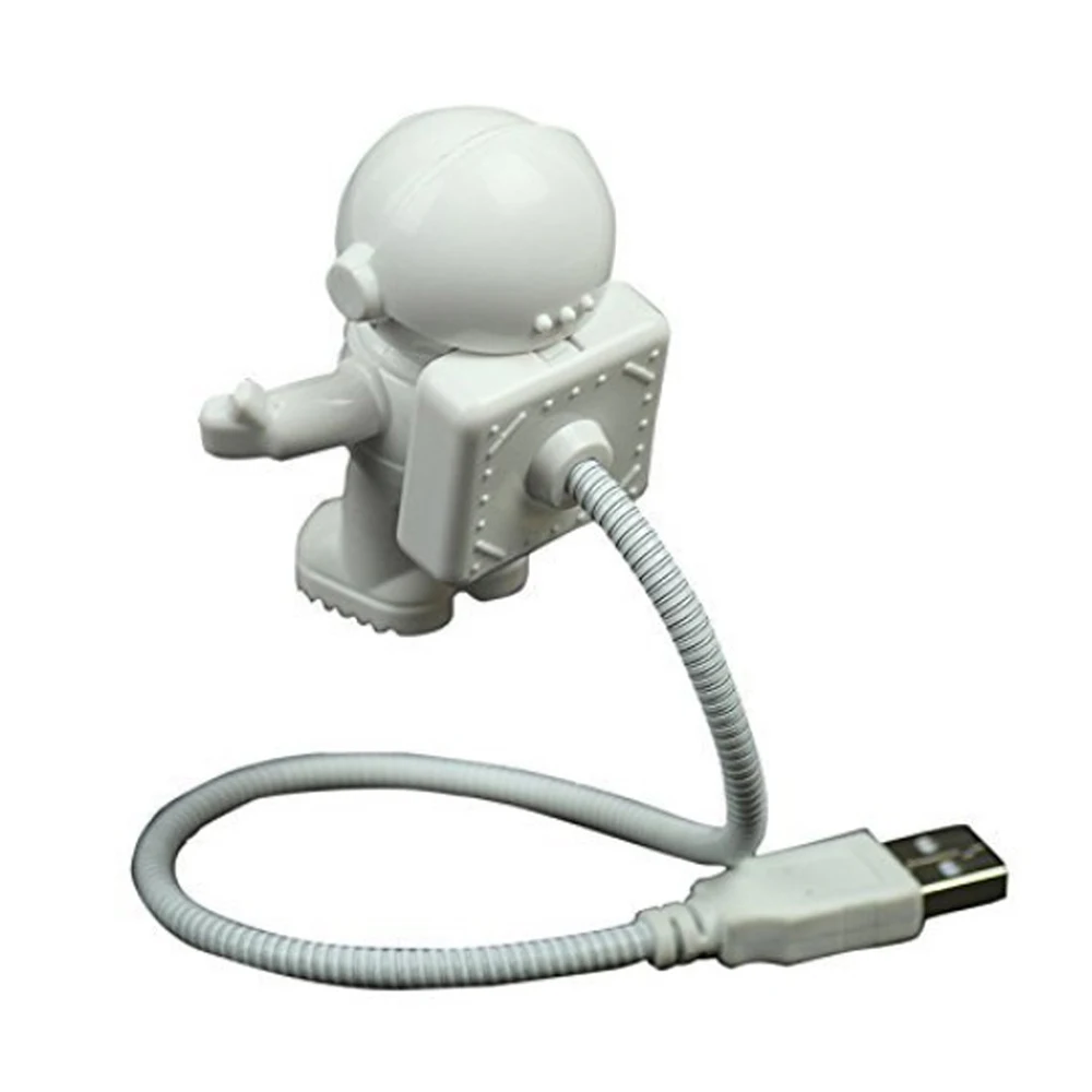 Прекрасный астронавт ночник USB портативный космонавт Регулируемая лампа для