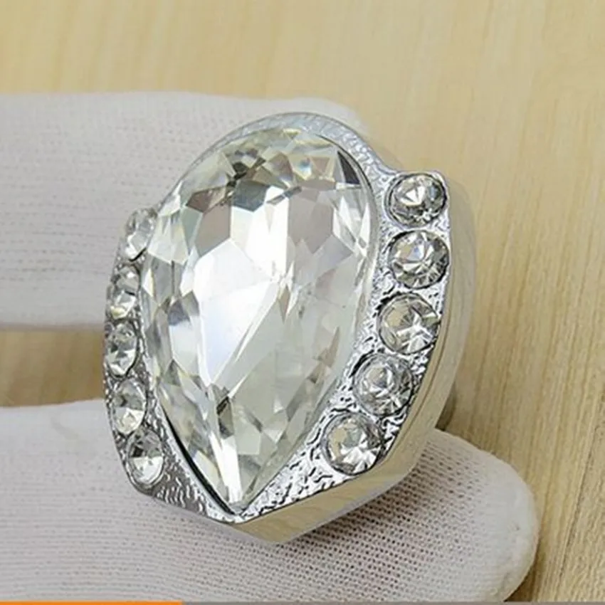 Ручка для выдвижного ящика шкафа телевизора обувного ручка прозрачная