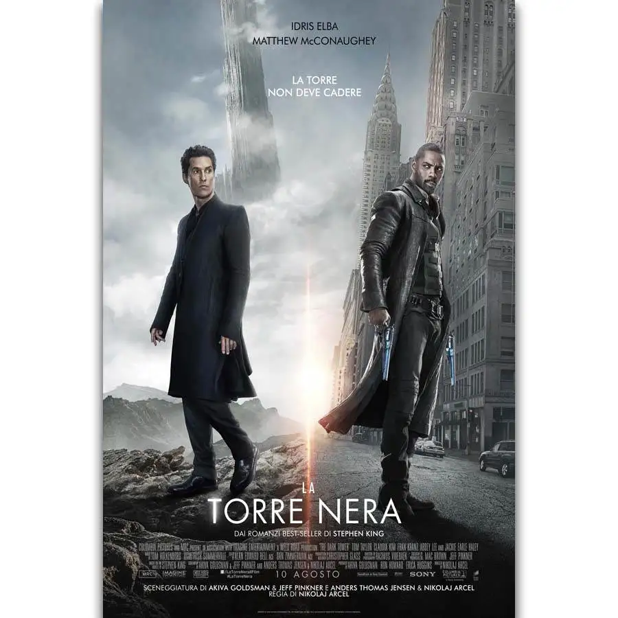 S2145 Темная Башня 2017 фильм научно фантастика Стивена Кинг настенная живопись