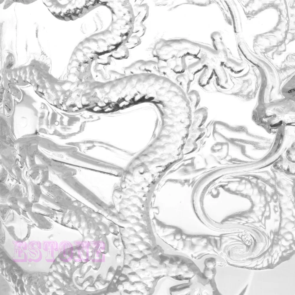 Новый LED Дракон Индуктивный Радужный Цвет мигающий свет светящиеся кружки очки