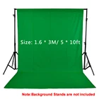 Фон для студийной фотосъемки, 1,6x3 м, 100% х 10 футов, черный, белый, зеленый, нетканый, для студийной видеосъемки