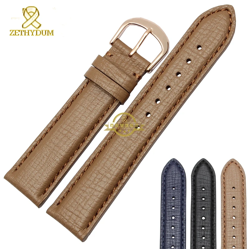 Натуральная кожа ремешок для часов ремень наручные часы Группа 20 мм 22 очарование