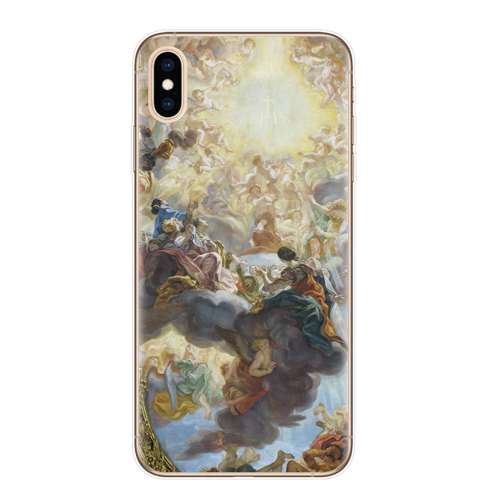 Чехол для телефона RUIXKJ с изображением дворца Версаля Сотворение Адама iPhone 8 7 6 6S