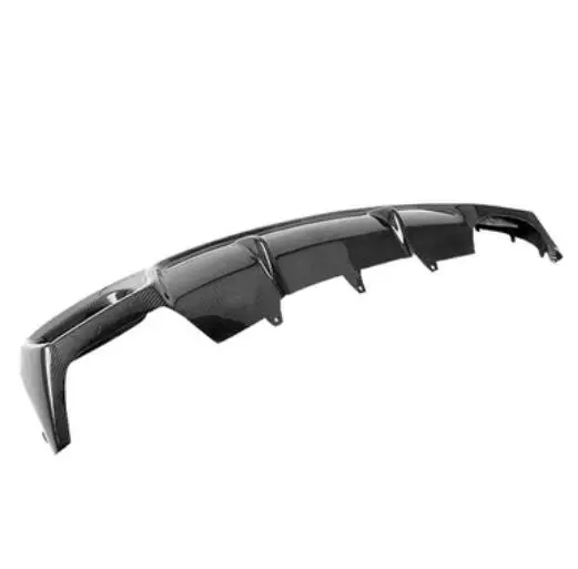 4 выхода из углеродного волокна/АБС автомобильный спойлер для заднего бампера