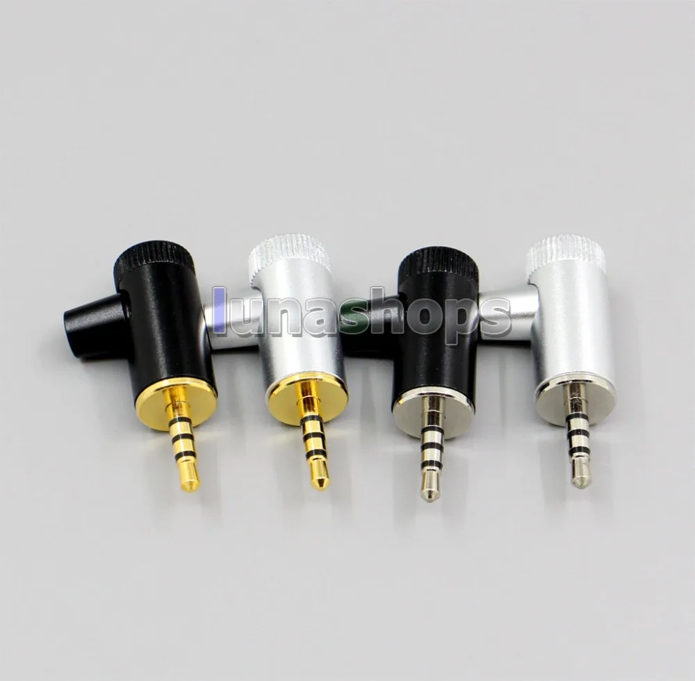 

LN006361 L Shape Flat Steps Balanced 2.5mm 4 poles TRRS Plug adapter For Astell & Kern AK380 AK240 AK100i KANN AK70