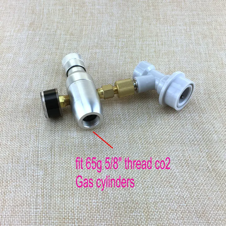 Homebrew mini регулято с шариковым замком 5/8 &quot мини Регулируемый CO2 зарядное