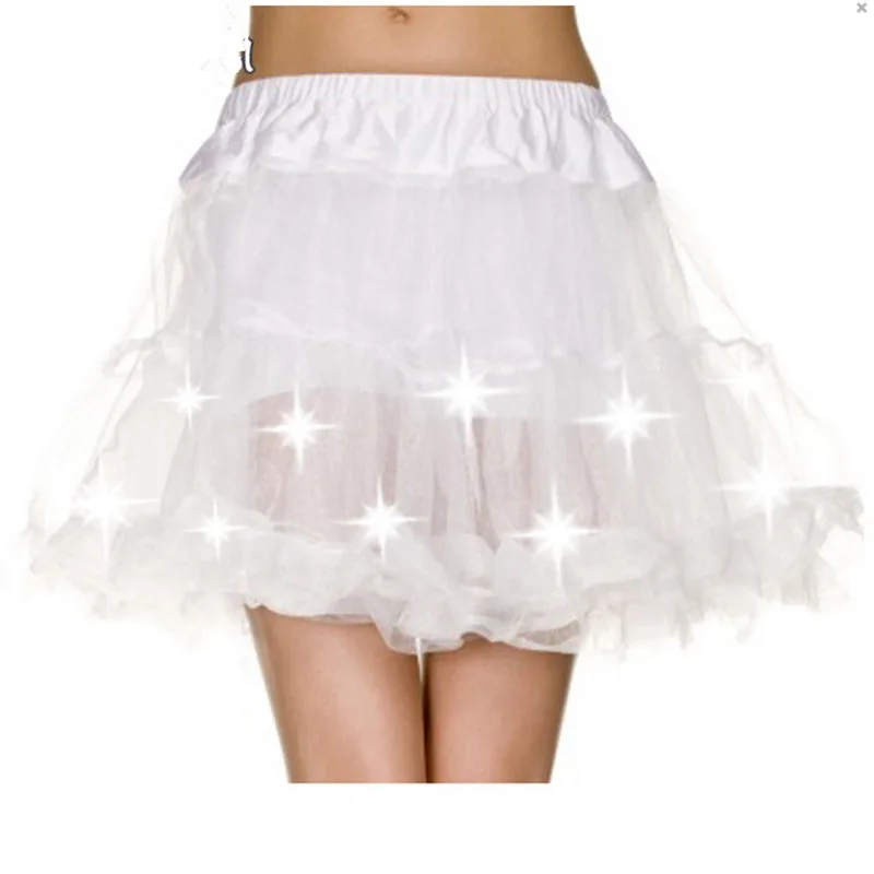 Женская мини-юбка-пачка со светодиодной подсветкой юбка для танца живота 2017 |