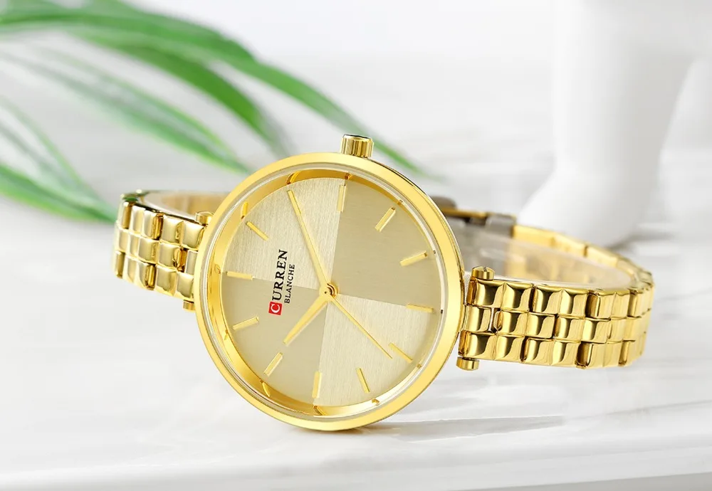 Часы наручные женские золотистые стальные с браслетом|Женские часы-браслеты| |