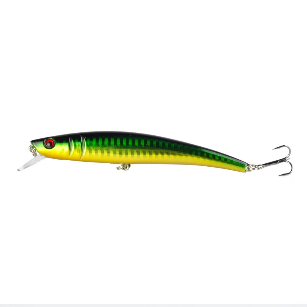 Econglee 1 шт. Рыбная ловля приманки бас искусственные гольян 12cm11g Crankbait 5 цвет