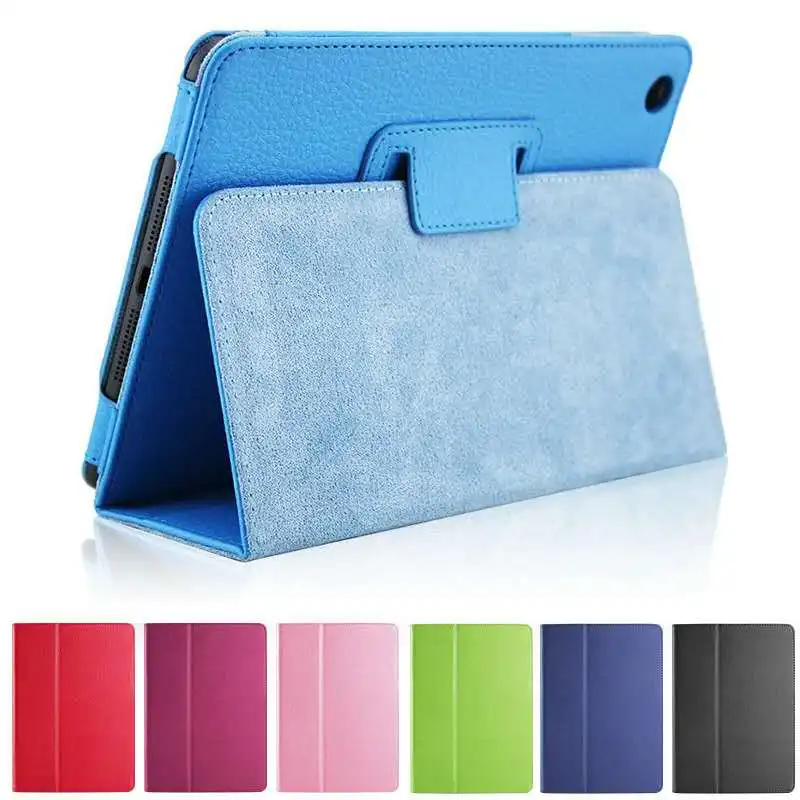 Стиль Litchi PU кожаный чехол для нового iPad 9 7 2017 2018 Чехол Folio Stand Smart Stander new | Компьютеры