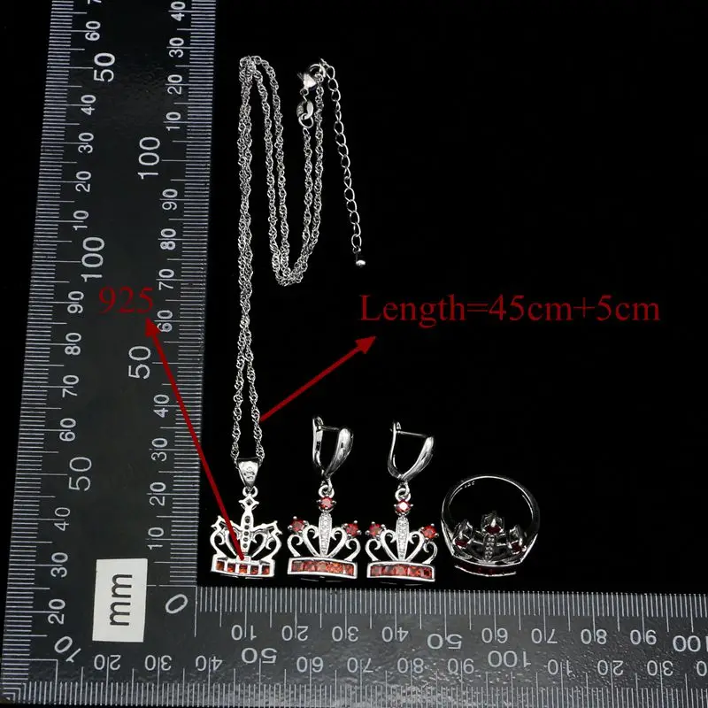 JAMILY 925 Silver Bridal Jewelry Sets For Women Decoration Engagement Earrings/Pendant/Ring/Necklace Set | Украшения и аксессуары