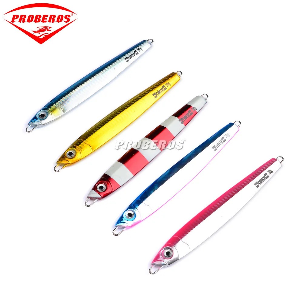 HONGTAO 2018 Рыболовная приманка Жесткие блесны 175 мм / 200 г Искусственная наживка Металлическая рыба-грузило Джиг Вобблер Новые поступления.