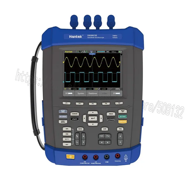 Ручной осциллограф Hantek DSO8072E/DSO8102E/DSO8152E/DSO8202E глубина памяти 2 м 6000 отсчетов DMM + DSO AFG