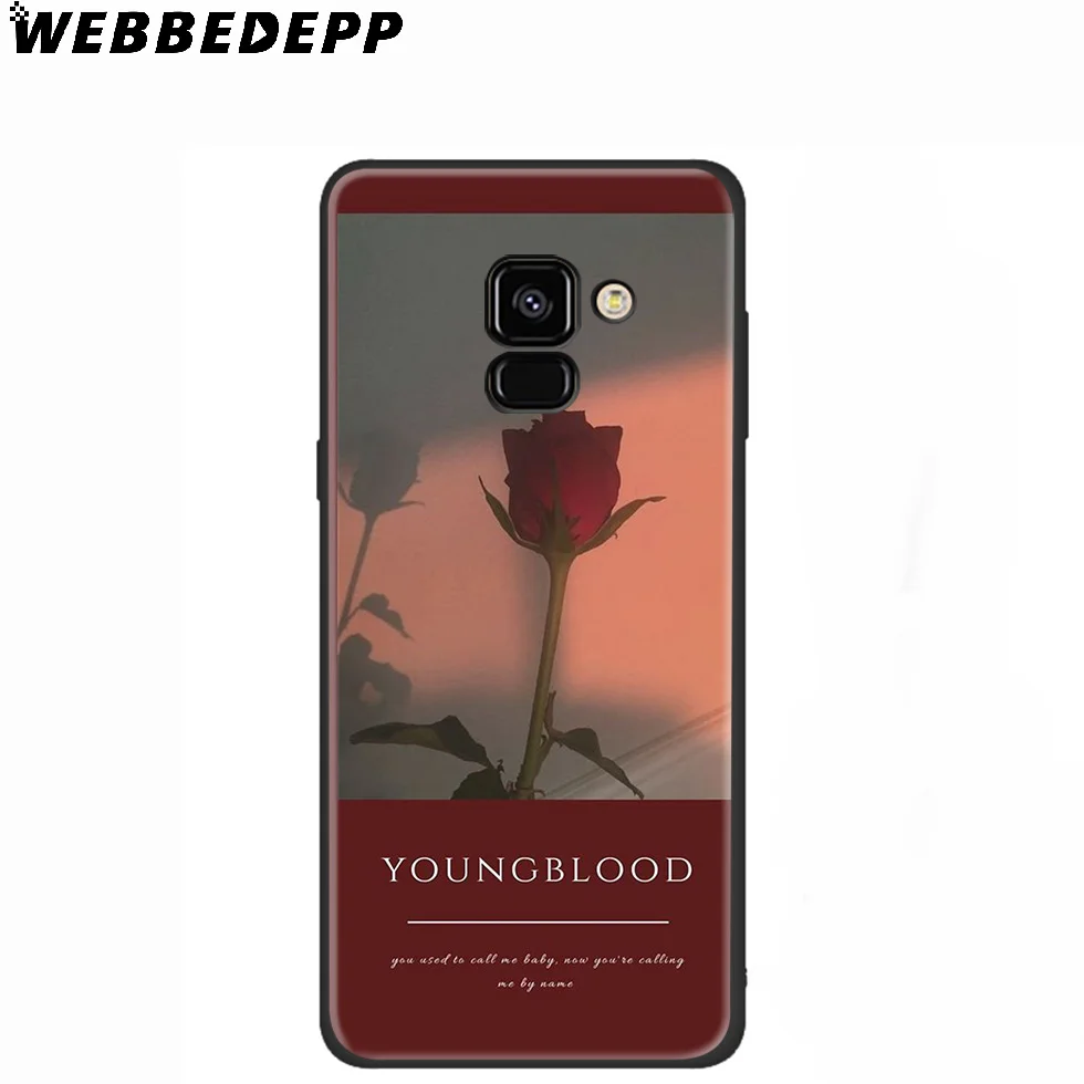WEBBEDEPP Aesthetic David Girl Flower Silicone Case for Samsung Galaxy A3 A5 A6 A7 A8 A9 A10 A20 A30 A40 A50 A70 M10 M20 M30 |