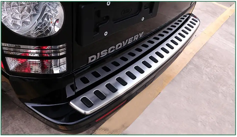 Задняя защитная накладка для Land Rover Discovery 3/4 LR3/4 2005 2017 бампера заднего порога из