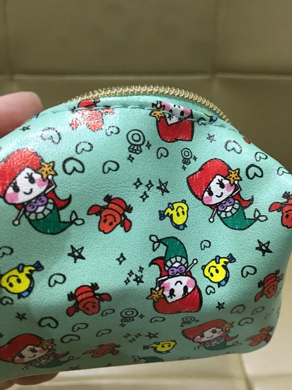 Японский маленький кошелек Русалочки Ариэль камбала Себастиан Doodle игрушка