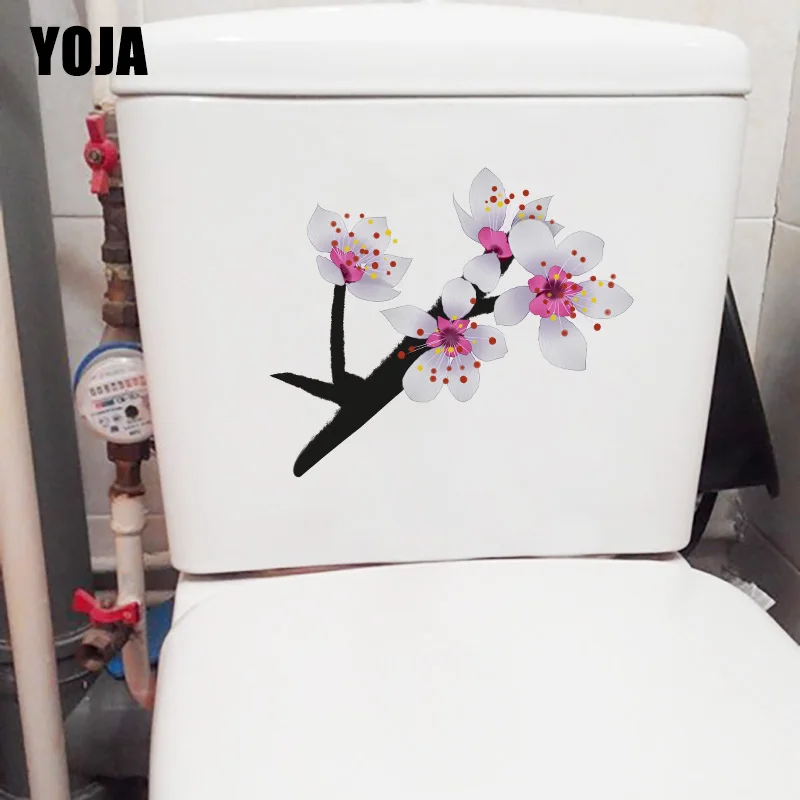 YOJA 22 5*17 8 см белый Вишневый цвет мультфильм детская комната украшения Туалет