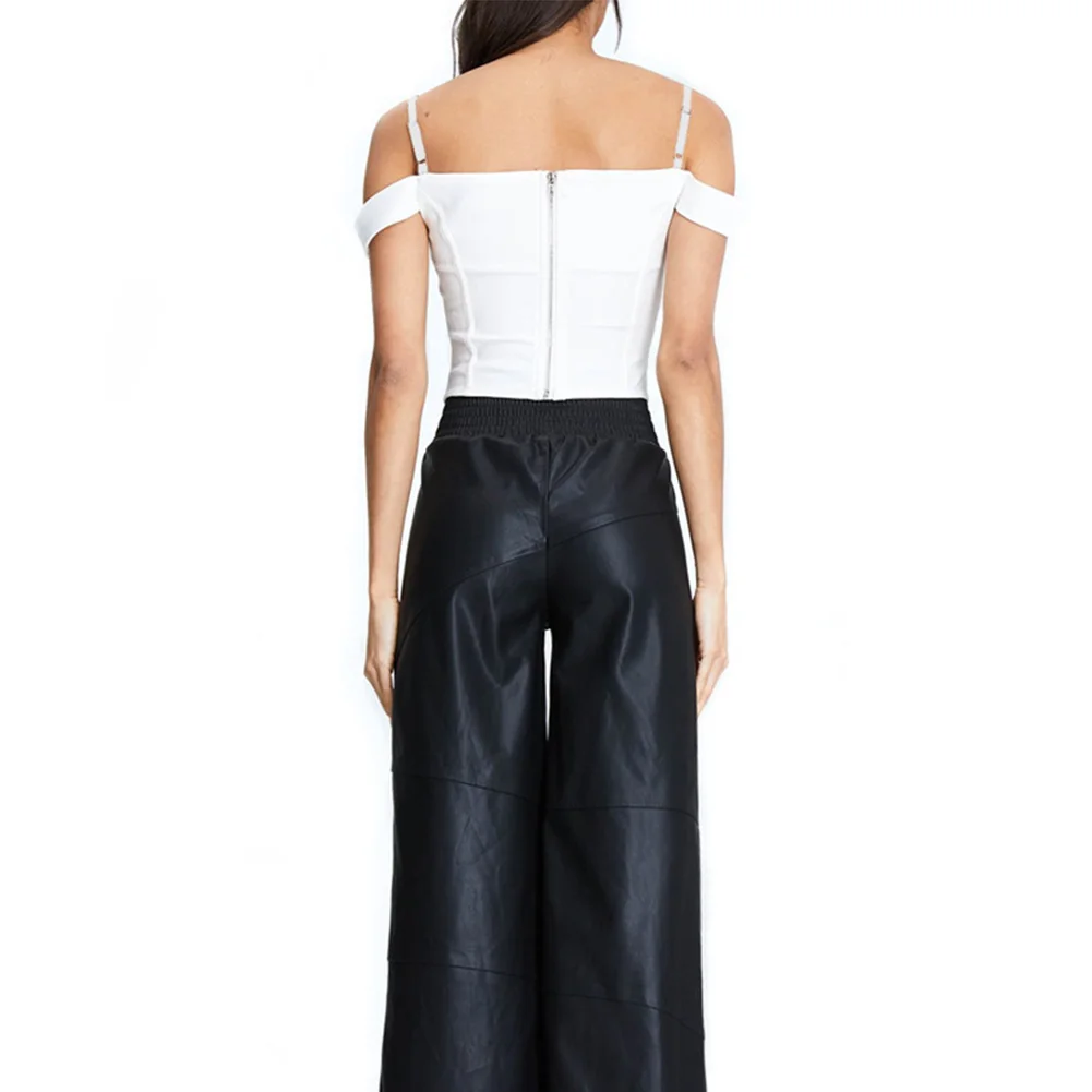 Женский жилет тонкий с вырезом лодочкой | Женская одежда