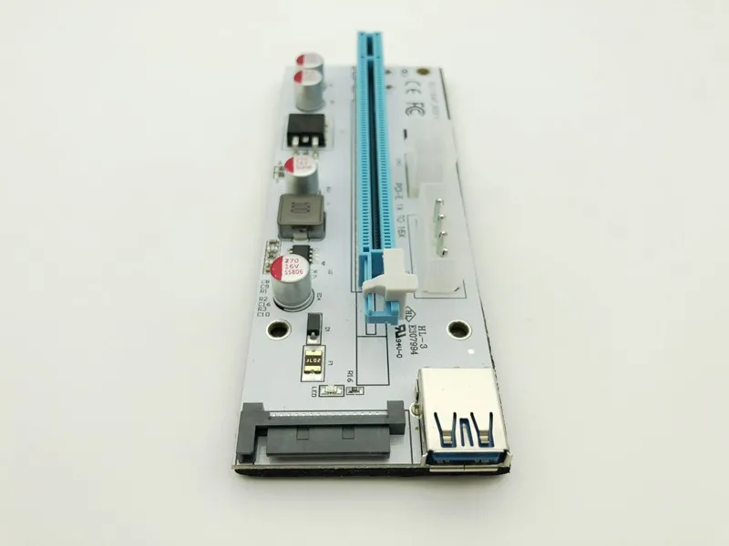 3 в 1 4pin Райзер molex pci e 008 Карта 6pin sata 60 см pcie 1x до 16x Экспресс карта для майнинга