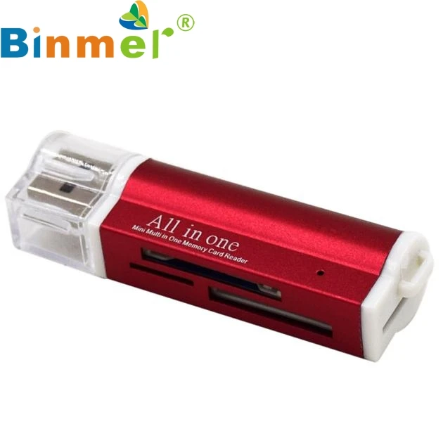 Ecosin2 для Micro SD SDHC TF M2 MMC MS PRO DUO все в 1 USB 2 0 устройство чтения нескольких карт памяти