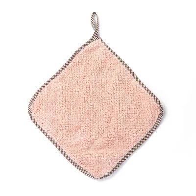Light Pink Boxi 1 шт., Супер Абсорбирующая салфетка из микрофибры для кухонной посуды, супер впитывающая салфетка для мытья посуды, сухая влажная салфетка двойного назначения, полотенце s - Цвет: Light Pink