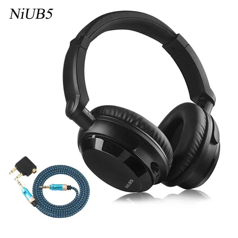 2017 NiUB5 NX 07 Шум Отмена наушники стерео гарнитура глубокий бас с микрофоном Active