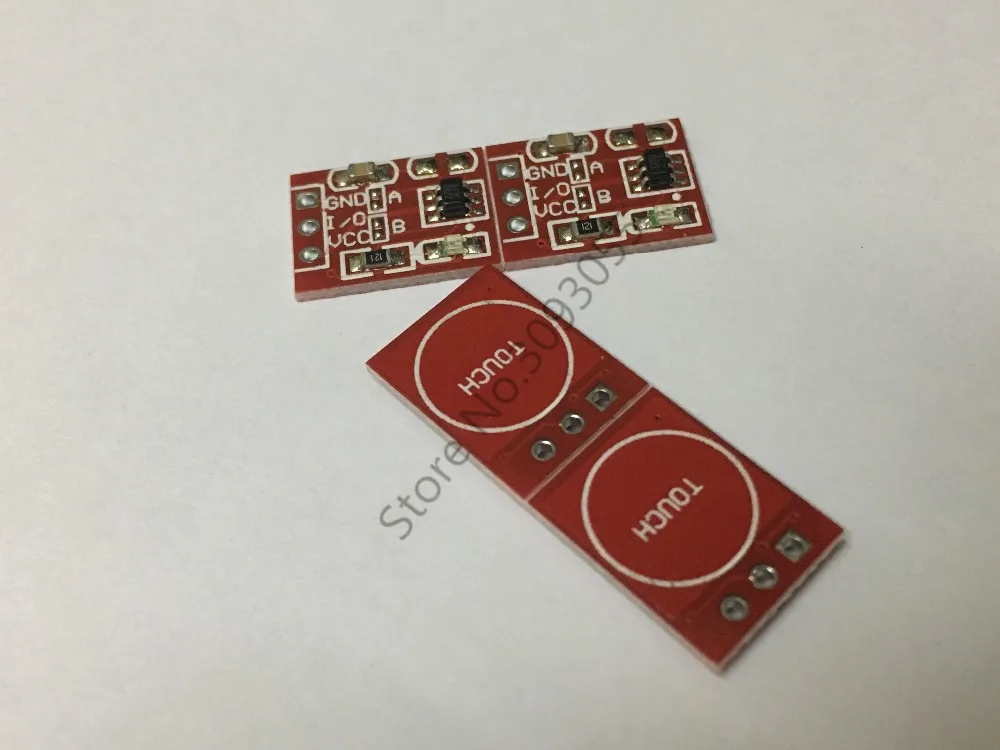 Модуль Сенсорного ключа TTP223 самоблокировка/точечное